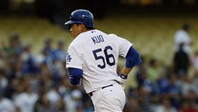 郭泓志轟出全壘打。（資料照／美聯社／達志影像）