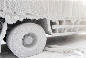 大陸,黑龍江,貨運,暖車,寒冷,高寒天氣　圖／翻攝自搜狐新聞