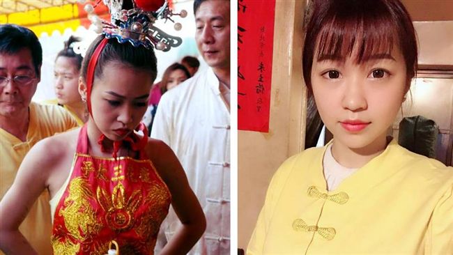 被關公欽點！正妹當「蓮花太子」乩身