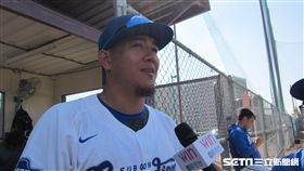 ▲蔣智賢加入富邦悍將。（圖／記者蕭保祥攝）