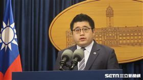 總統府發言人林鶴明。（記者盧素梅攝）