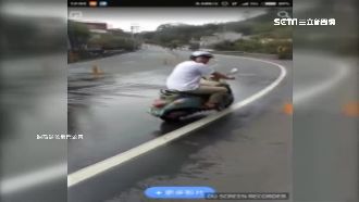 不滿重機壓車聲　台3線居民彎道潑水