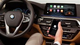 BMW Apple CarPlay。（圖／翻攝BMW Blog網站）