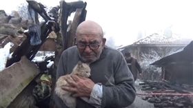 土耳其,祝融,火災,取暖,橘貓,毛小孩,寵物 圖/翻攝自Ayrintili Haber YouTube