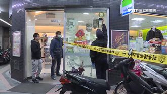 子彈打中玻璃　店員「尿急」逃過一劫