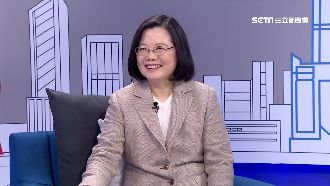 總統專訪直播　陸網友讚小英有氣質