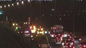 台南,國道8號,大貨車,追撞,車流,回堵,時速（圖／翻攝自高公局路況）http://1968.freeway.gov.tw/section