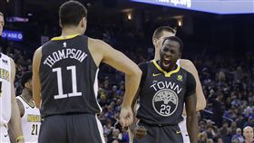 ▲湯普森與格林入選明星賽。（圖／美聯社／達志影像）