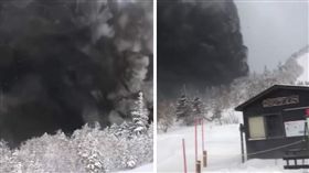 日本,草津白根山,火山噴發,礫石,滑雪場,台灣遊客,爆發
（圖／翻攝自YouTube）