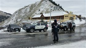 合歡山交通管制　圖／太管處提供