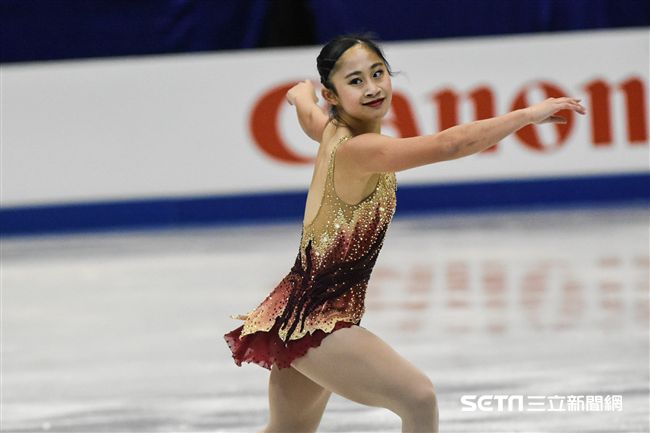 四大洲花式滑冰錦標賽中華隊林仁語，Amy Lin 圖／記者林敬旻攝