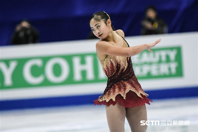 四大洲花式滑冰錦標賽中華隊林仁語，Amy Lin 圖／記者林敬旻攝
