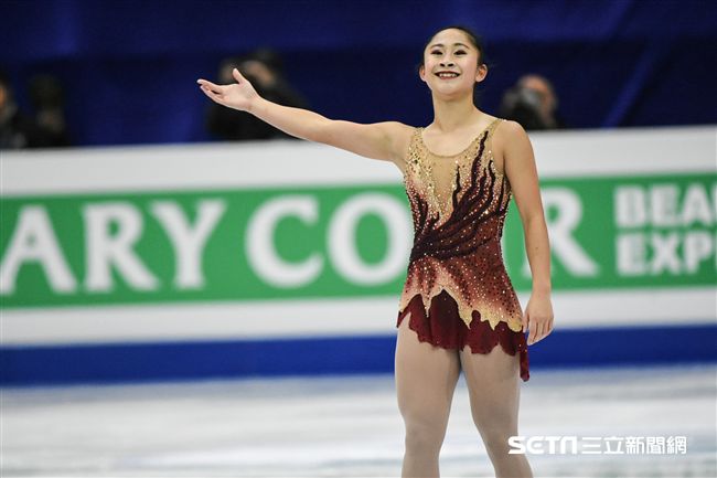 四大洲花式滑冰錦標賽中華隊林仁語，Amy Lin 圖／記者林敬旻攝
