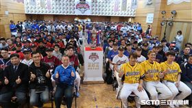 全國大專校院系際盃棒球爭霸賽記者會。（圖／記者王怡翔攝）