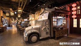 濟州神話世界亞洲美食街,餐車。（圖／濟州神話世界提供）