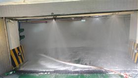 新北市,三峽,隆恩街,玩火,地下室,停車場,機車,機車火警,翻攝畫面，新北市消防局提供