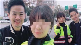 健身,部落客,李一休,車禍,女警,合照,馬賽克（圖／翻攝自一休陪你一起愛瘦身臉書）