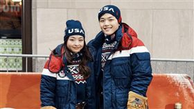 ▲美國花式滑冰兄妹檔擔任平昌冬奧隊服代言人。（圖／翻攝自alexshibutani的Instagram）