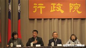 行政院會會後記者會。（記者盧素梅攝）