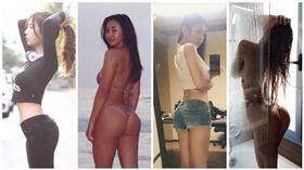 嚴正花、雞排妹、jessica、美國辣模Alexis Ren（圖／翻攝自四人臉書／ig）