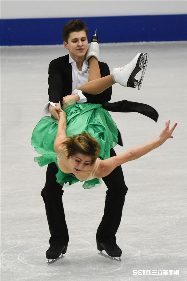 四大洲花式滑冰錦標賽冰舞長曲加拿大　Carolane Soucisse/Shane firus 圖／記者林敬旻攝