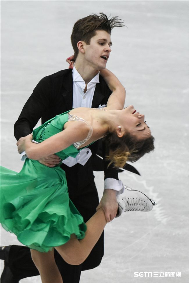 四大洲花式滑冰錦標賽冰舞長曲加拿大　Carolane Soucisse/Shane firus 圖／記者林敬旻攝