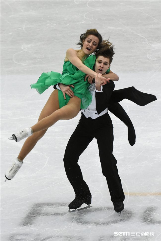 四大洲花式滑冰錦標賽冰舞長曲加拿大　Carolane Soucisse/Shane firus 圖／記者林敬旻攝