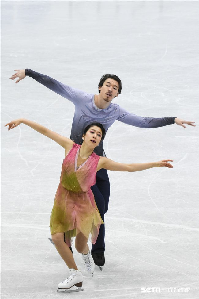 四大洲花式滑冰錦標賽冰舞長曲日本 kana muramoto /Chris Reed 圖／記者林敬旻攝
