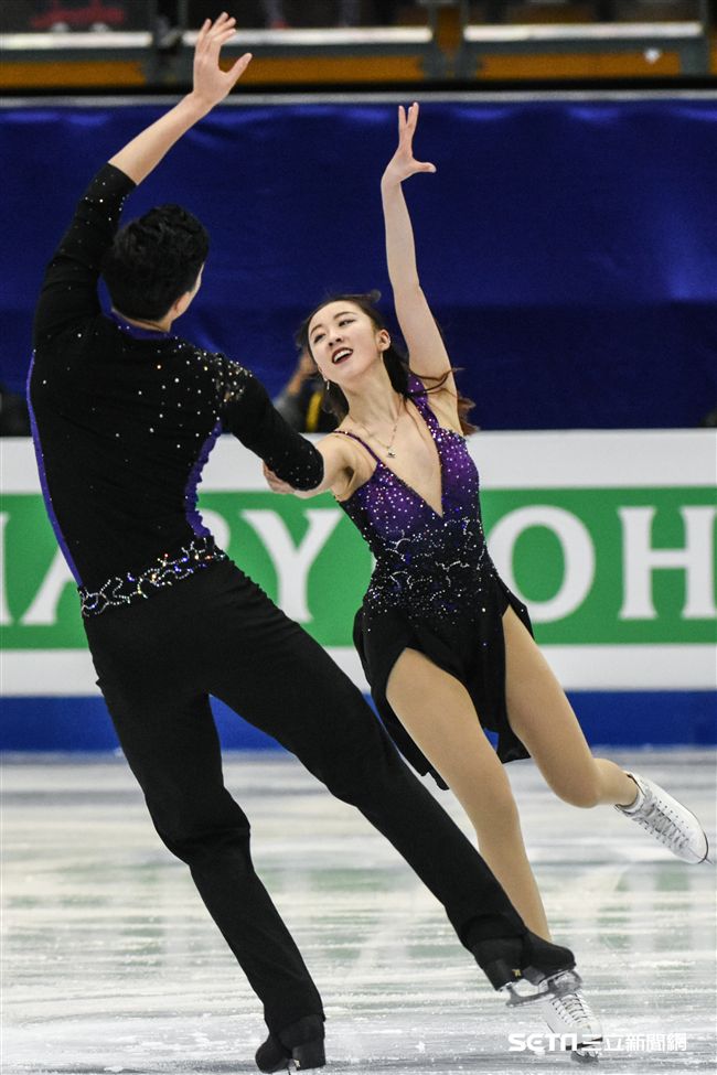 四大洲花式滑冰錦標賽冰舞長曲中國 圖／記者林敬旻攝