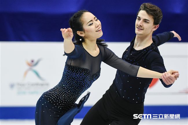 四大洲花式滑冰錦標賽冰舞長曲日本 Misato Komatsubara/ Tim Koleto 圖／記者林敬旻攝