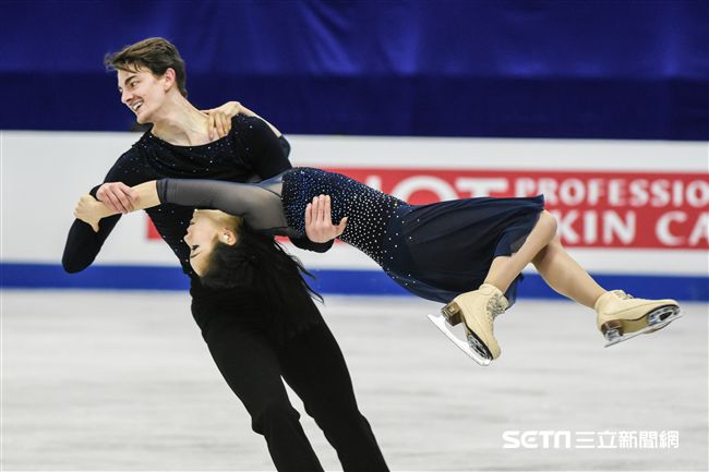 四大洲花式滑冰錦標賽冰舞長曲日本 Misato Komatsubara/ Tim Koleto 圖／記者林敬旻攝