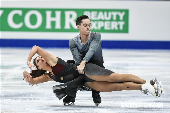 四大洲花式滑冰錦標賽冰舞長曲澳洲 Chantelle Kerry/ Andrew Dodds 圖／記者林敬旻攝