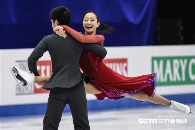 四大洲花式滑冰錦標賽冰舞長曲日本 Rikako Fukase/ Aru Tateno 圖／記者林敬旻攝