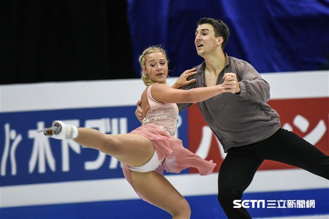 四大洲花式滑冰錦標賽冰舞長曲澳洲 Matilda Friend/ William Badaoui 圖／記者林敬旻攝