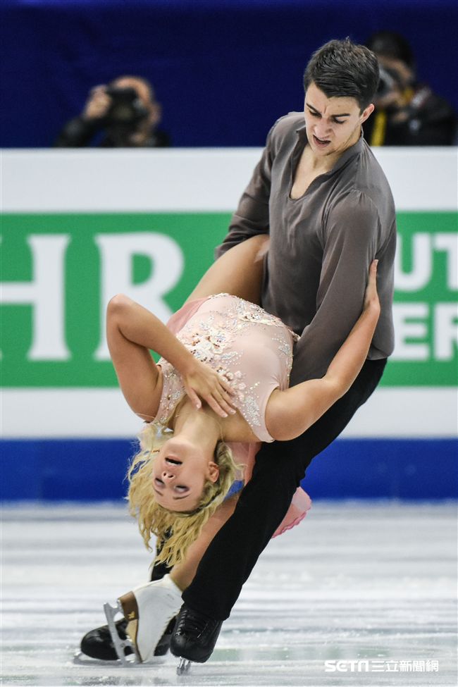 四大洲花式滑冰錦標賽冰舞長曲澳洲 Matilda Friend/ William Badaoui 圖／記者林敬旻攝