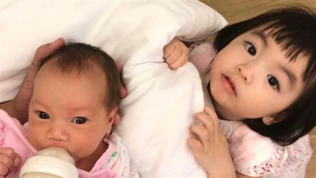 伊正小女兒出生後　大女兒竟然掉髮了
