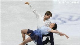 四大洲花式滑冰錦標賽冰舞長曲美國隊Kaitlin Hawayek/ Jean-Luc Baker 圖／記者林敬旻攝