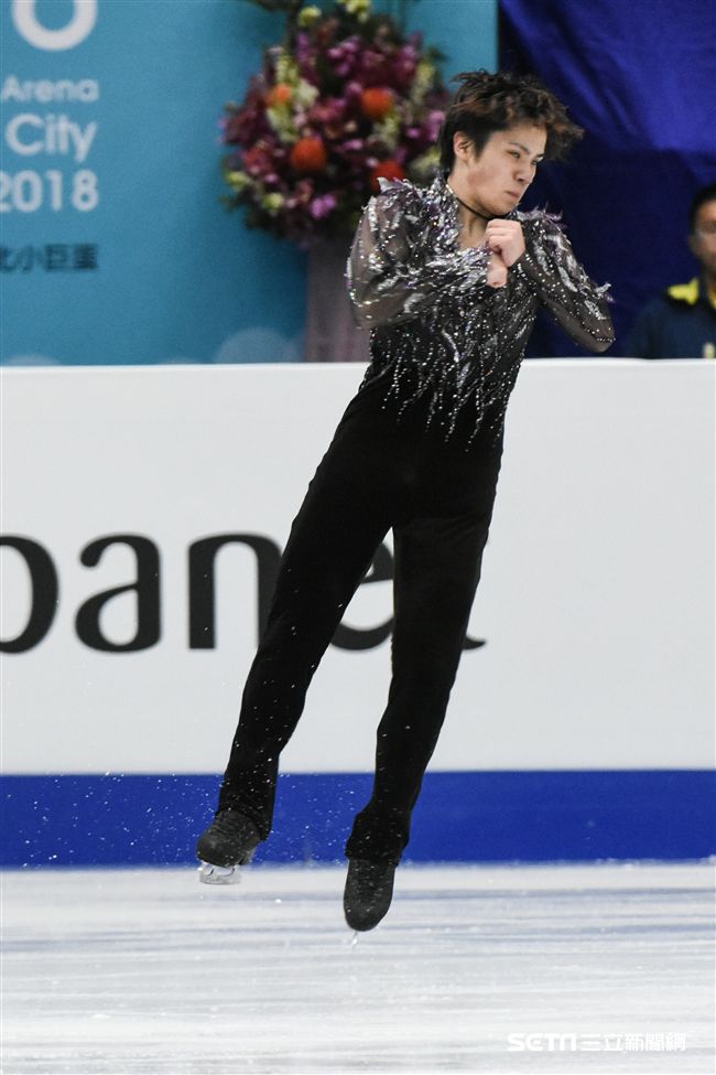 四大洲花式滑冰錦標賽男子短曲日本選手宇野昌磨 圖／記者林敬旻攝