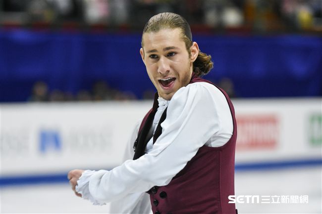 四大洲花式滑冰錦標賽男子短曲美國選手Jason Brown 圖／記者林敬旻攝