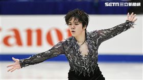 四大洲花式滑冰錦標賽男子短曲日本選手宇野昌磨 圖／記者林敬旻攝