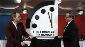 末日鐘、原子科學家公報／美聯社／達志影像