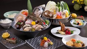 漾客日本料理，開運龍蝦海鮮鍋。
