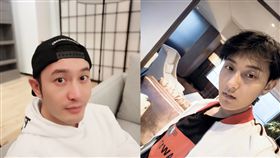 黃曉明 黃子韜/翻攝自微博