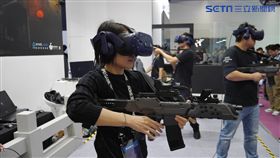 葉立斌攝　電玩展　HTC Vive Pro 