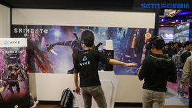 葉立斌攝　電玩展　HTC Vive Pro 