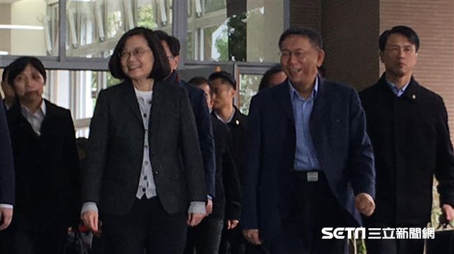 合體柯表態禮讓？蔡主動提台灣價值