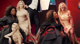 歐普拉,瑞絲薇斯朋,浮華世界。（合成圖／翻攝自推特）