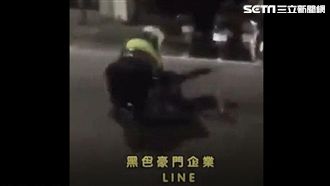 嗆警「釘孤枝！」　下一秒慘被過肩摔