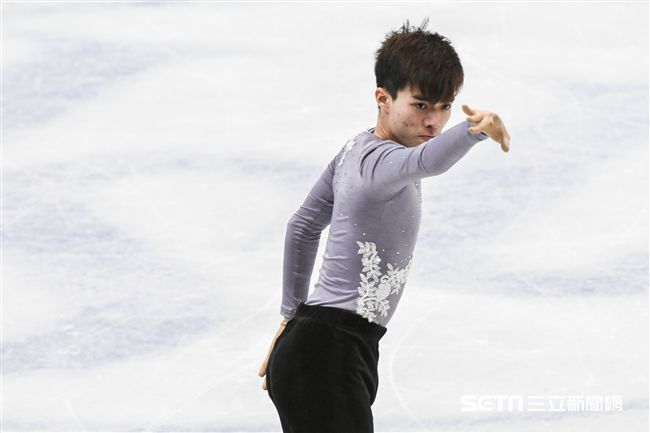 四大洲花式滑冰錦標賽男子長曲中華台北曹志禕。 （圖／記者林敬旻攝）