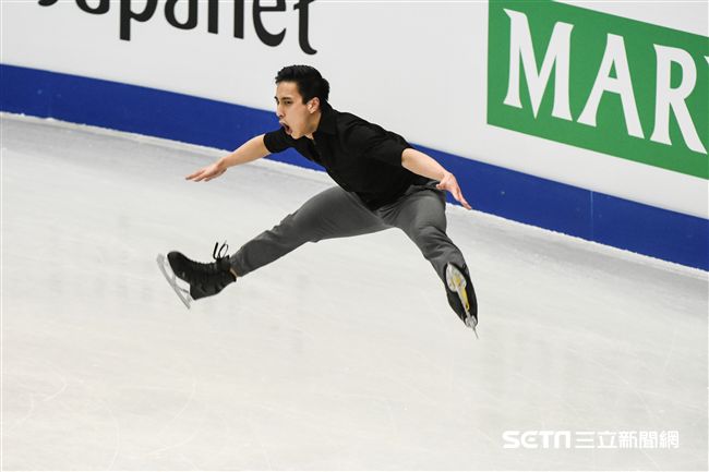 四大洲花式滑冰錦標賽男子長曲馬來西亞茹自傑Julian Zhi Jie Yee。 （圖／記者林敬旻攝）